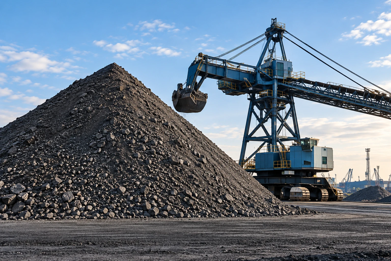 Illustrative bulk commodity handling