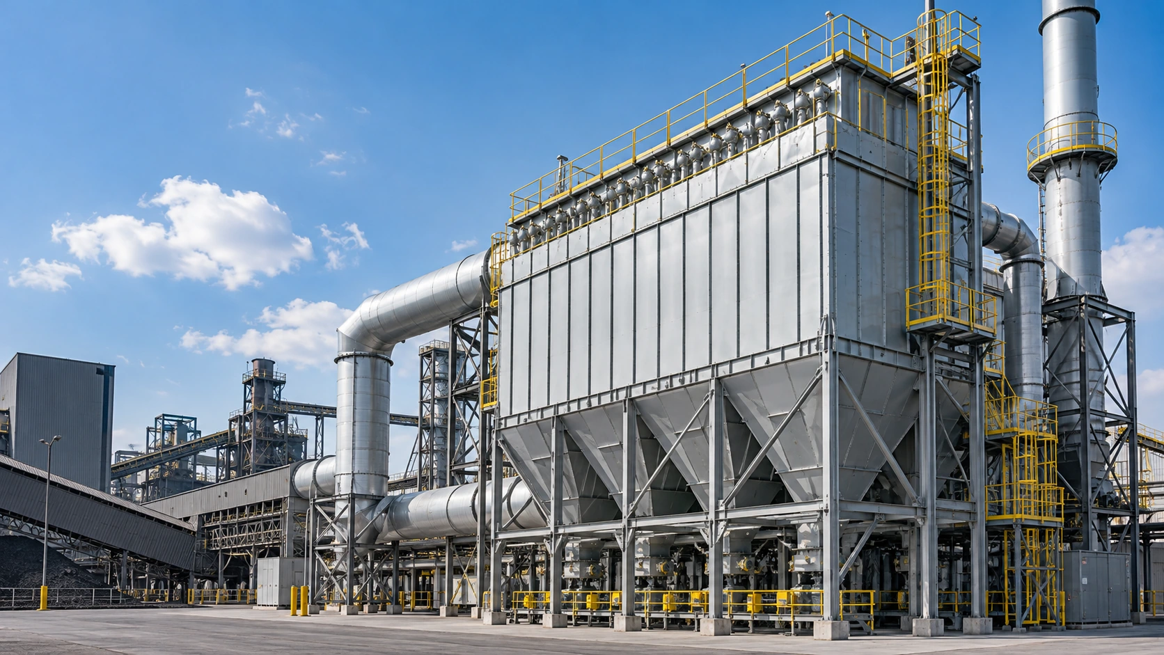 Illustrative industrial fume extraction system
